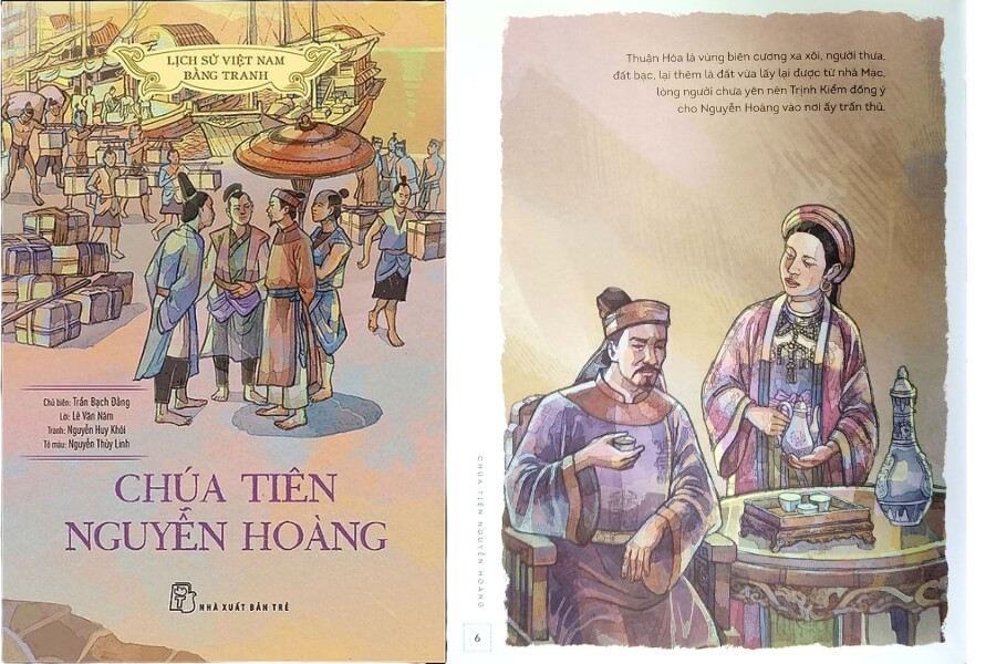 Lịch sử Việt Nam bằng tranh: Chúa Tiên Nguyễn Hoàng
