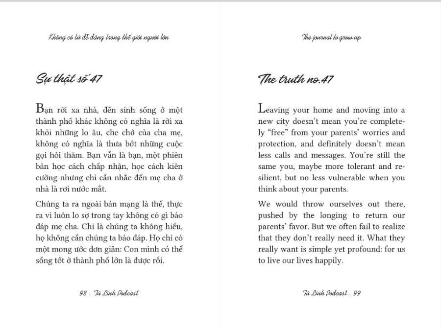 The journal to grow up