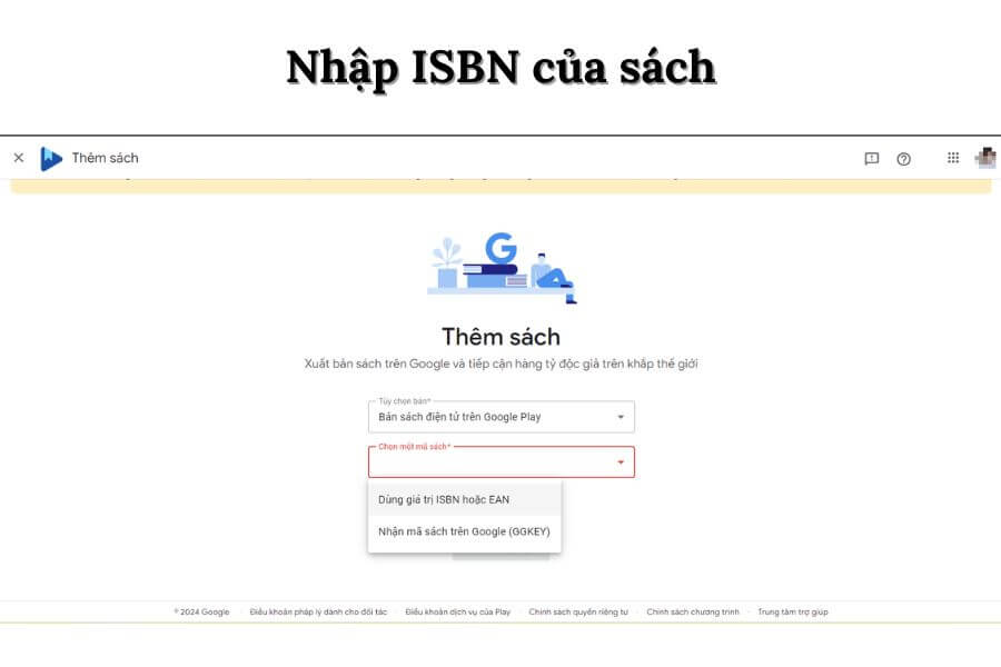 nhập thông tin sách